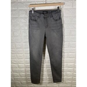 Buffalo David Bitton Womens Jeans Size‎ 4/27 Mid Rise Super Soft Skinny Gray